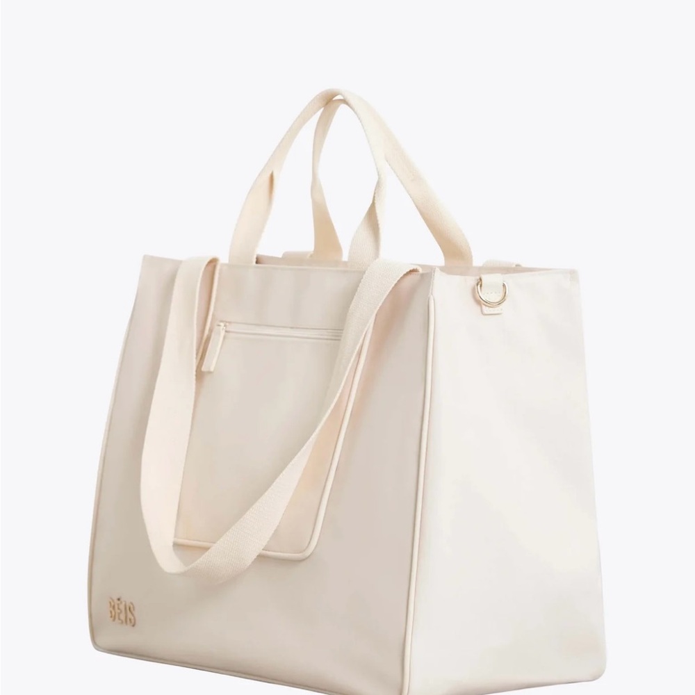 Cream Tote Bag - Picture 2 of 5